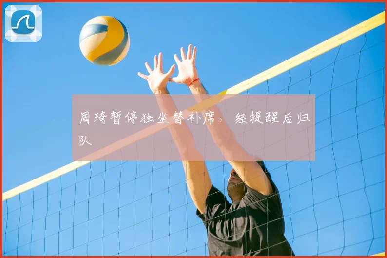 周琦暂停独坐替补席,经提醒后归队